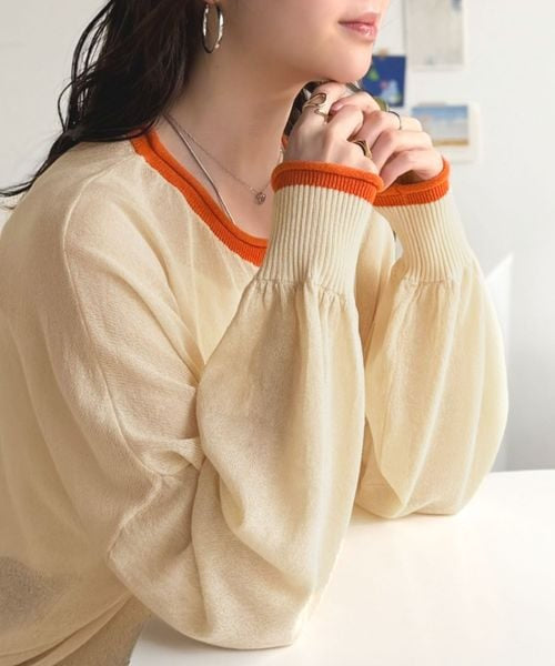 🇯🇵 Direct from Japan: Classical Elf Reversible Colorblock Sheer Knit Cardigan ✨ 644061 ce1020352