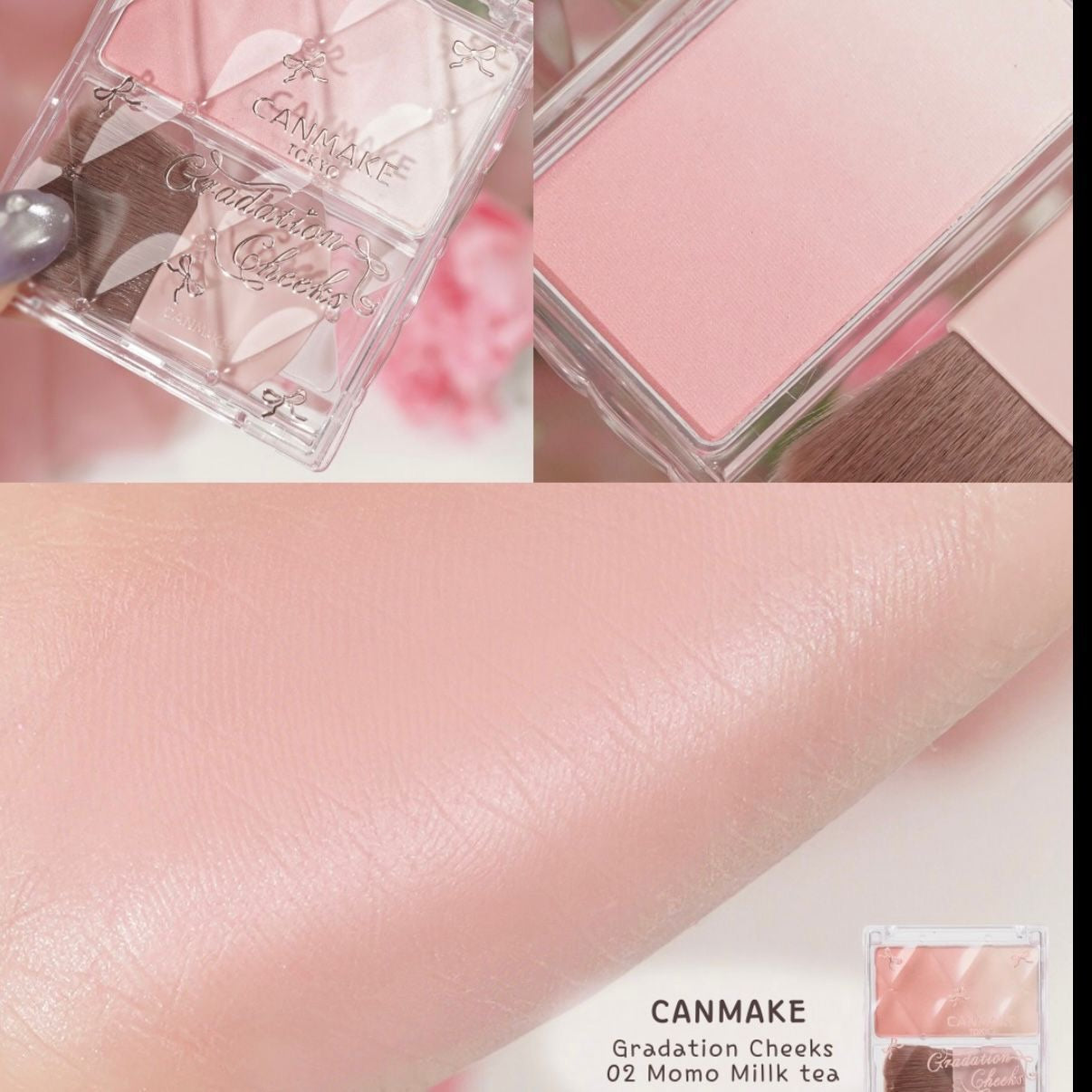 🇯🇵 日本直送 CANMAKE Gradation Cheeks 漸變雙色腮紅