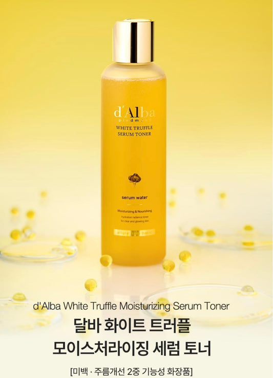 🇰🇷韓國直送💃🏻💃🏻 d’Alba White Truffle Moisturizing Serum Toner 180ml