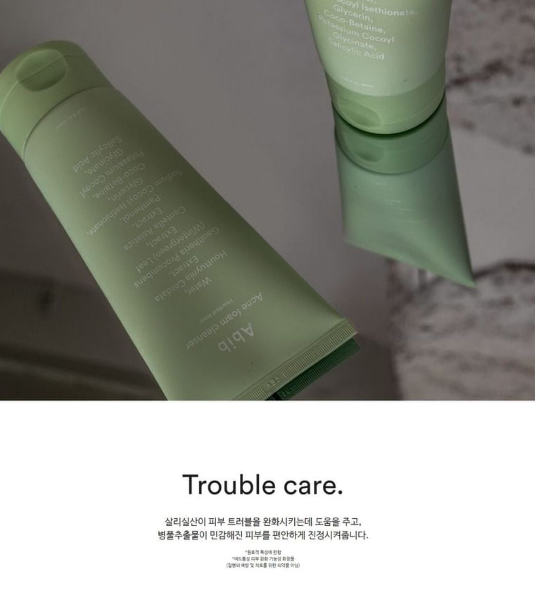 🇰🇷 韓國直送 Abib 心葉魚腥草 Acne Foam Cleanser 150ml 🫧