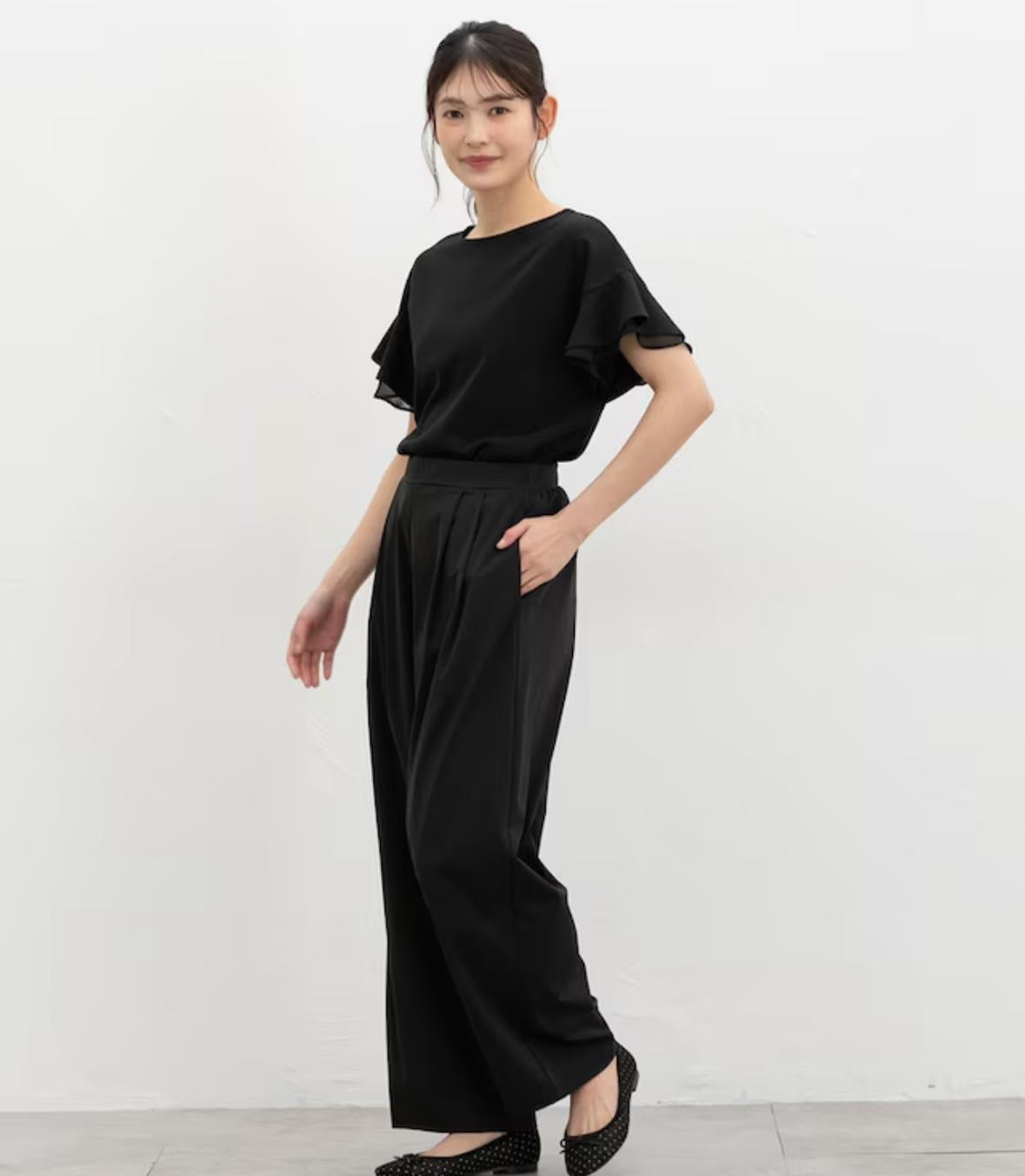 🇯🇵 Direct from Japan Honeys Hot Sale 🔥 Cool-Touch UV Protection Ruffle Sleeve T-shirt 👚 591013002144