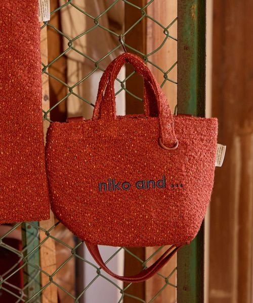 🇯🇵 日本直送 niko and ... 2026 最新秋冬2WAY 粒粒 紋單肩手提袋👜✨