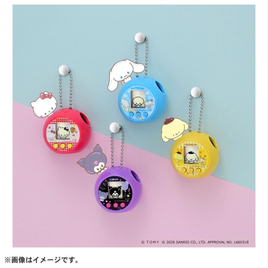 ❣️🇯🇵 日本直送 Takara Tomy x Sanrio ぷにコミュ 觸摸互動電子寵物機 🐾✨