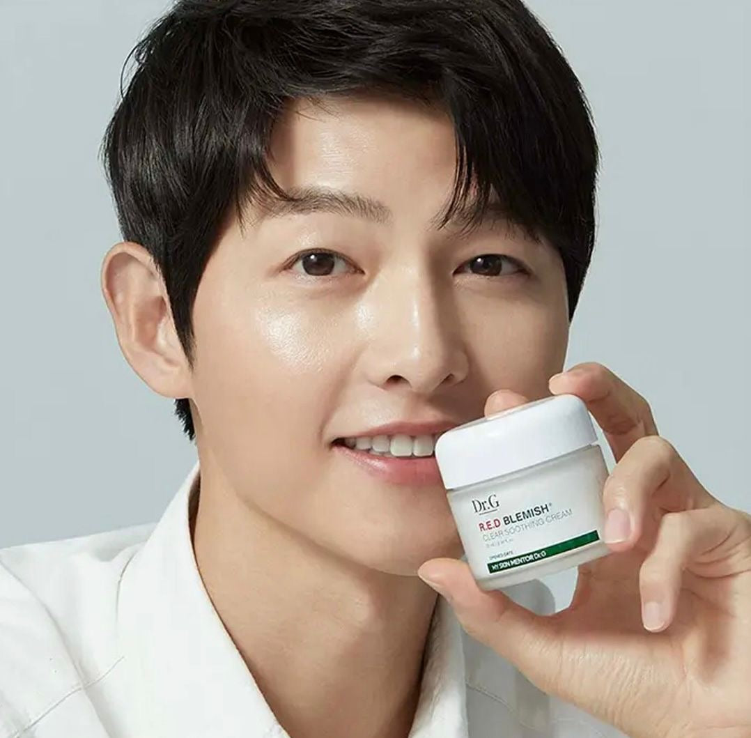 🇰🇷Korea Dr. G RED Blemish Clear Soothing Cream Active Centella Asiatic Soothing Moisturizing Repair Cream 70ml🔥