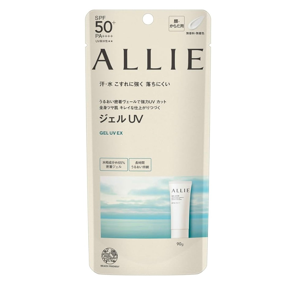 🇯🇵 ALLIE UV high-efficiency sunscreen water curd UV GEL SPF50 90g directly shipped from Japan