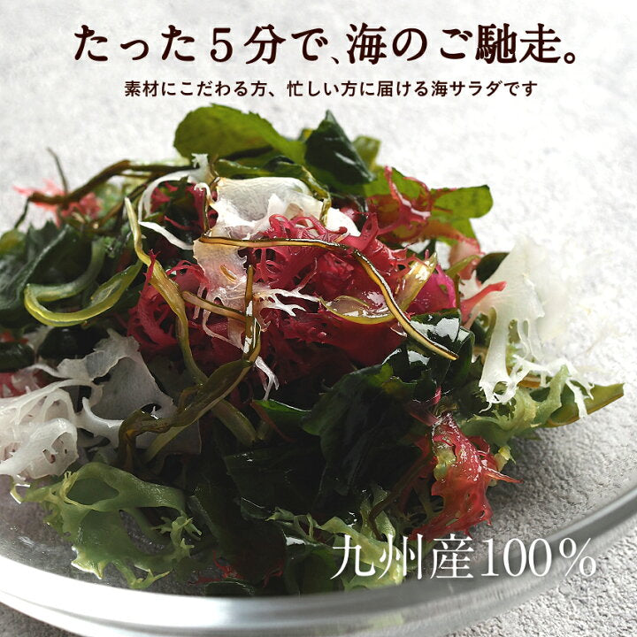 🇯🇵 "Seven Kinds of Happiness Seaweed Salad" from Kyushu, Japan, no additives 30g 🌊