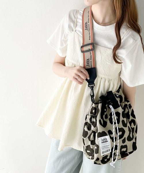 🇯🇵 Classical Elf × JaVa direct delivery from Japan, please note the 2WAY LOGO drawstring pocket👜✨