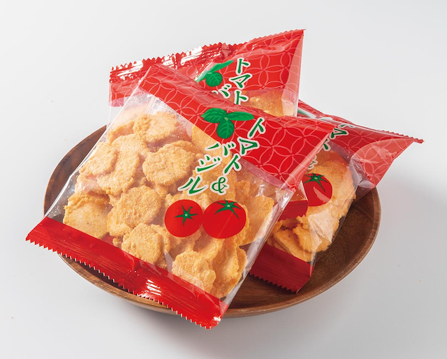 🇯🇵 日本直送 えびせんの里 蕃茄羅勒風味迷你蝦餅 185g 🍅🌿