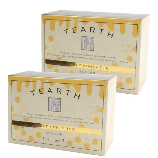 🇯🇵 Direct from Japan: TEARTH Honey Black Tea Tea Bags, 25 bags x 2 boxes
