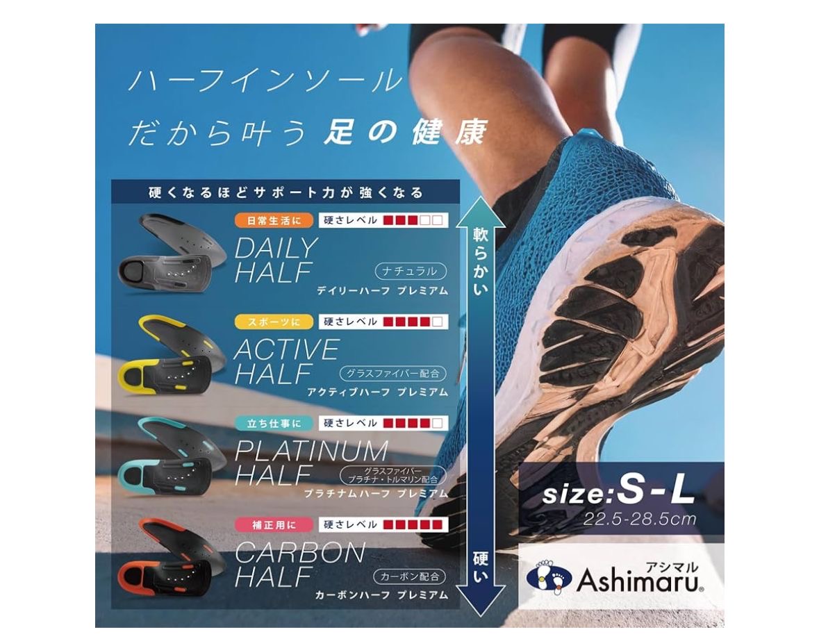 🇯🇵 日本直送 爆紅 Ashimaru「魔法鞋墊」✨