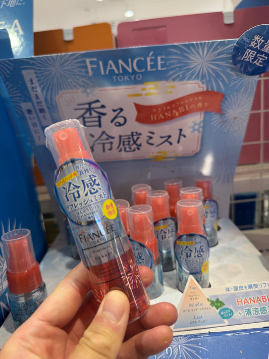 🇯🇵 日本直送 FIANCÉE 限定版 HANABI 香水冷感噴霧💧✨ 50ml