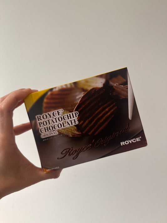 🇯🇵 Directly imported from Japan: Hokkaido ROYCE' Original Chocolate Covered Potato Chips 🍫🥔