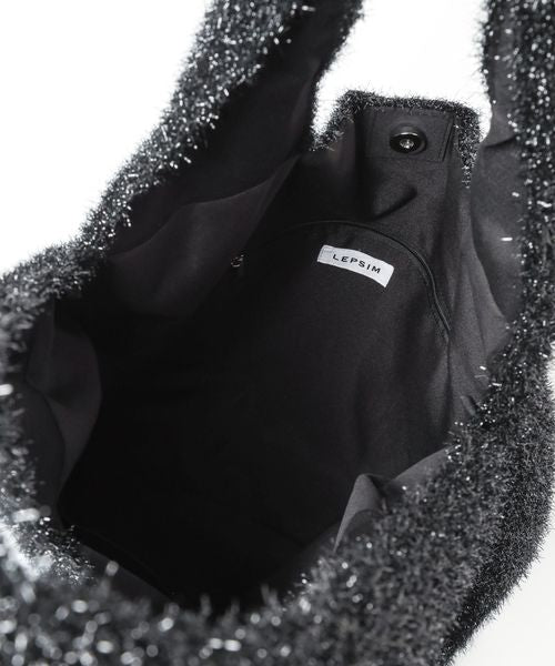 🇯🇵 日本直送 LEPSIM 亮澤 金蔥針織肩背袋 Shoulder Bag ✨