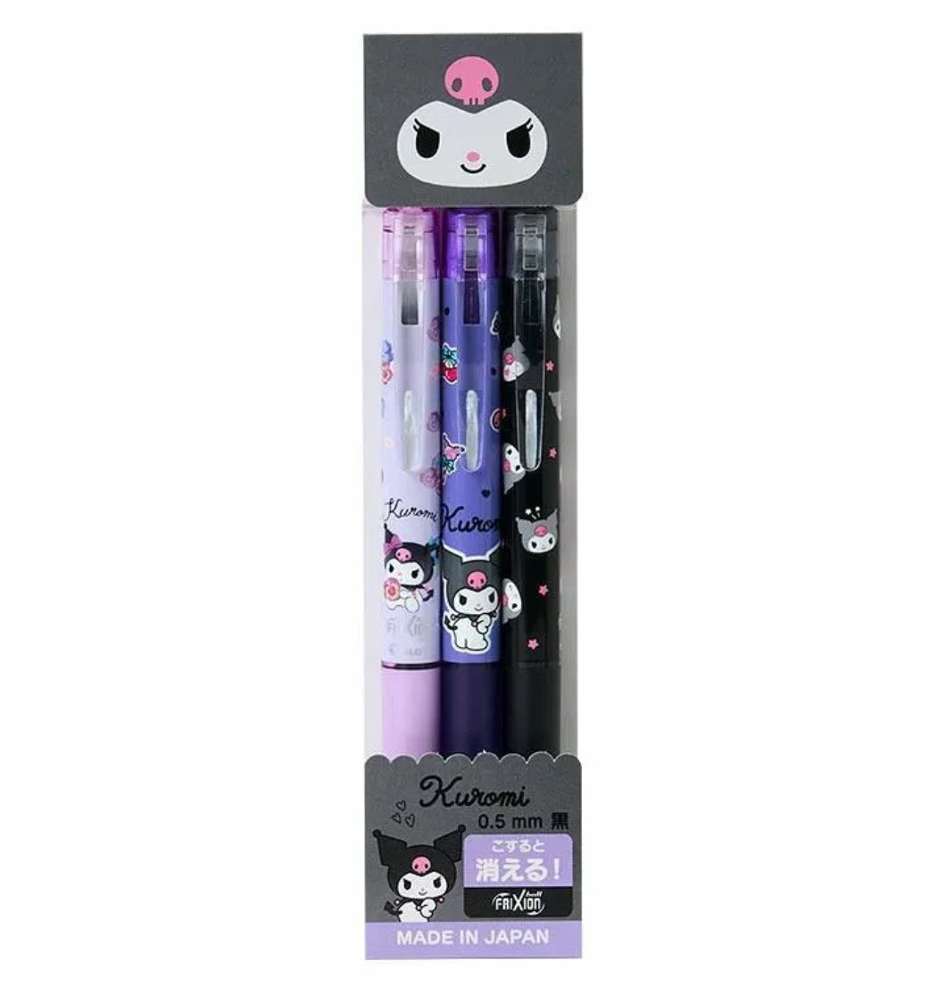 🇯🇵 日本直送 日本製 Sanrio Pilot Friction 原子筆 3本套裝