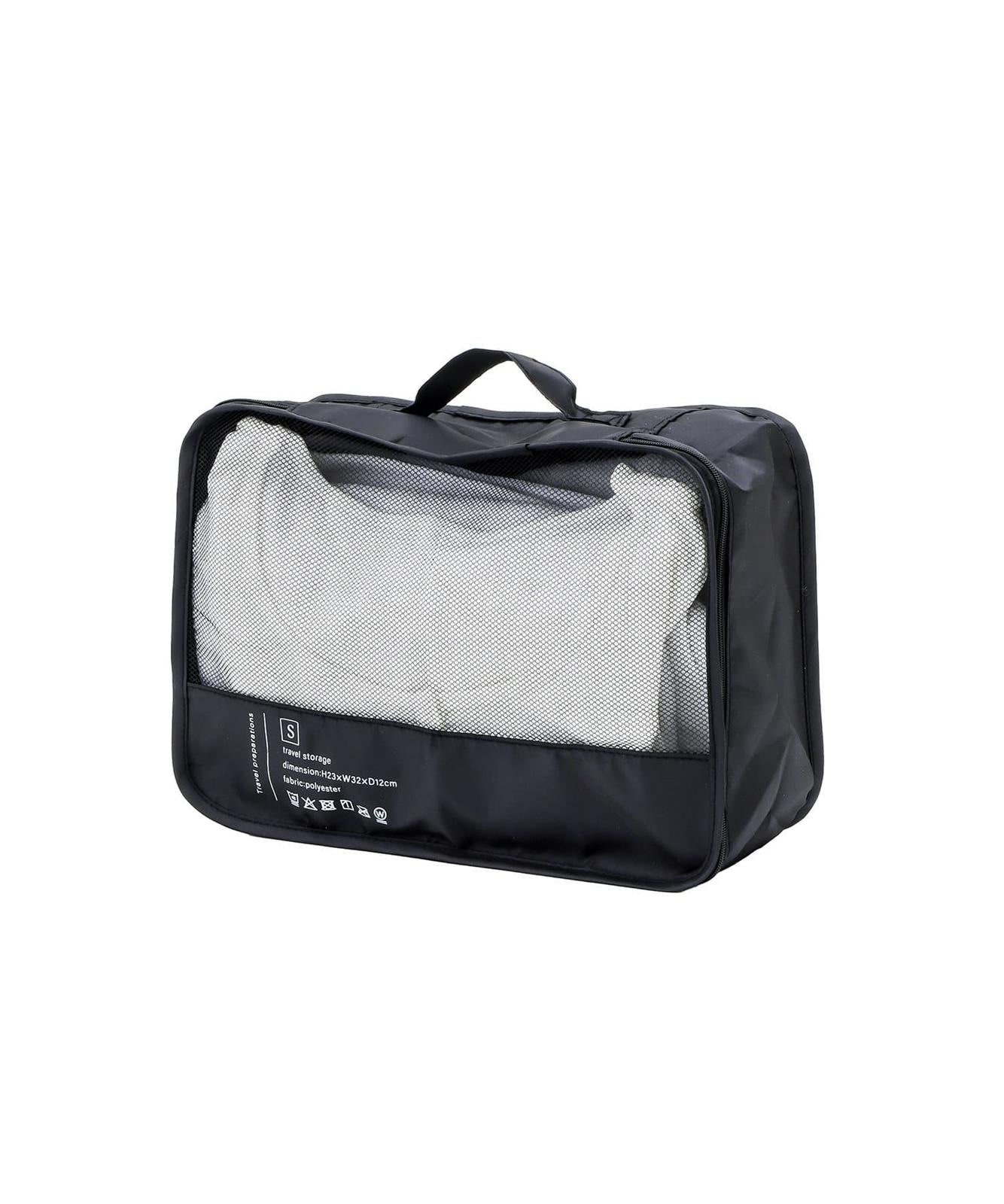 🇯🇵 Direct from Japan 3COINS Simple Travel Storage 7-Piece Set ✈️🧳
