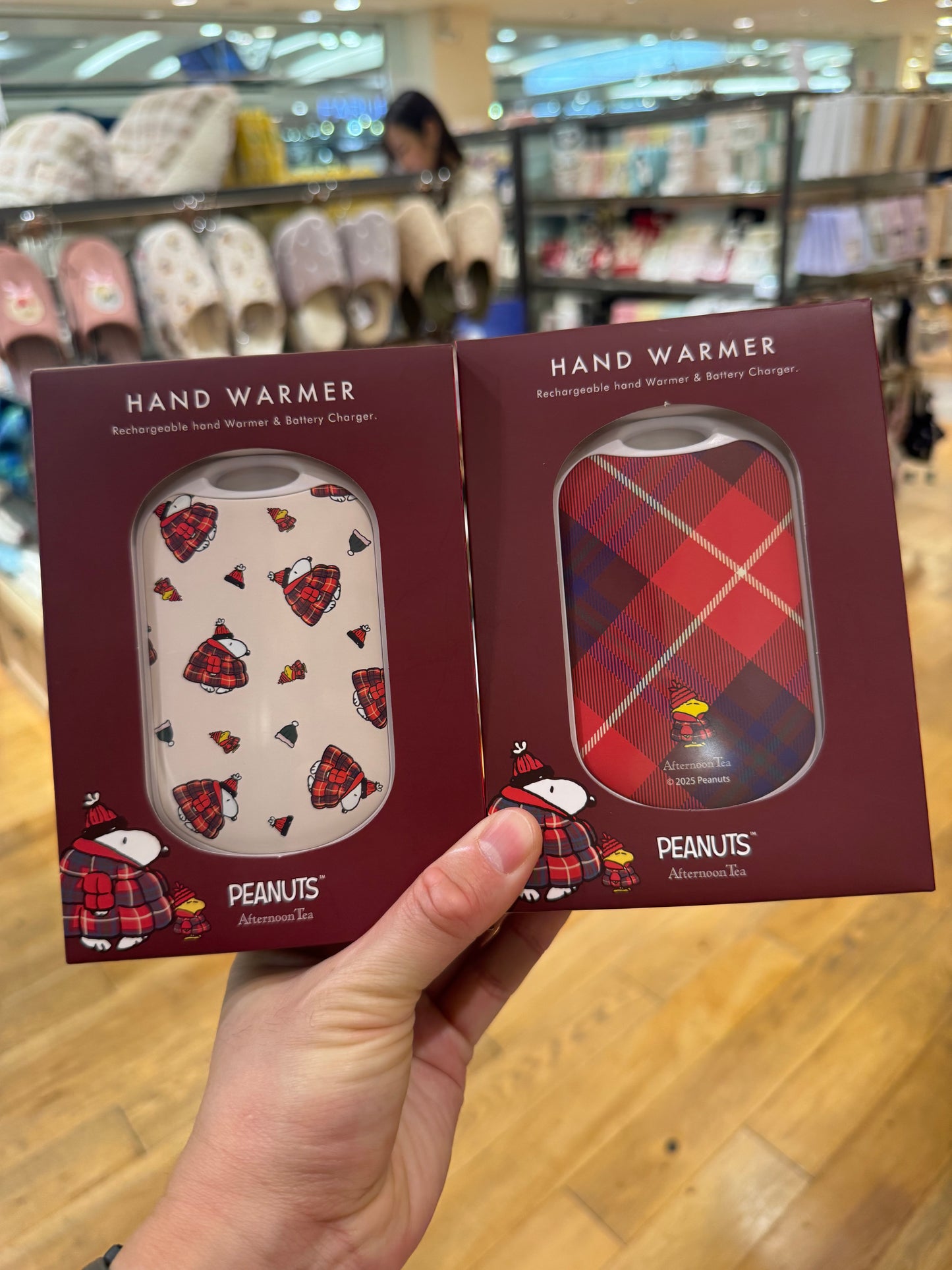 🇯🇵 日本直送.Afternoon Tea × PEANUTS 史努比 暖手寶 流動充電器🐾