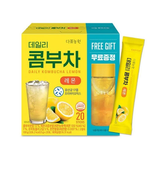 🇭🇰 香港直送 🇰🇷 韓國 DANONGWON 康普茶 (附送380ml水杯) 🍹✨ 5g x 20包