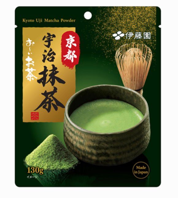 🇯🇵 日本直送 伊藤園 お〜いお茶 京都宇治抹茶（大容量 130g）🍵✨