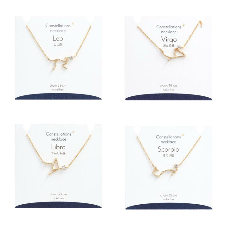 🇯🇵 日本直送 日本製 OSEWAYA 12 星座 鋯石 迷你項鍊