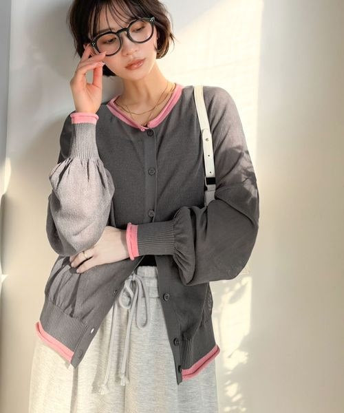 🇯🇵 Direct from Japan: Classical Elf Reversible Colorblock Sheer Knit Cardigan ✨ 644061 ce1020352