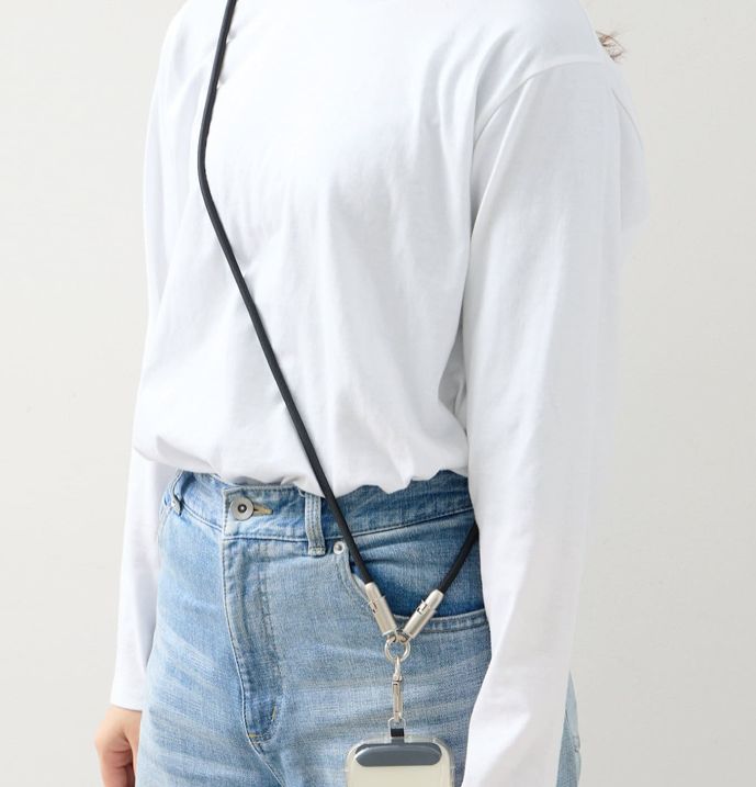 🇯🇵 日本直送 3COINS ✨USB-C 多功能手機肩帶 🔌📱