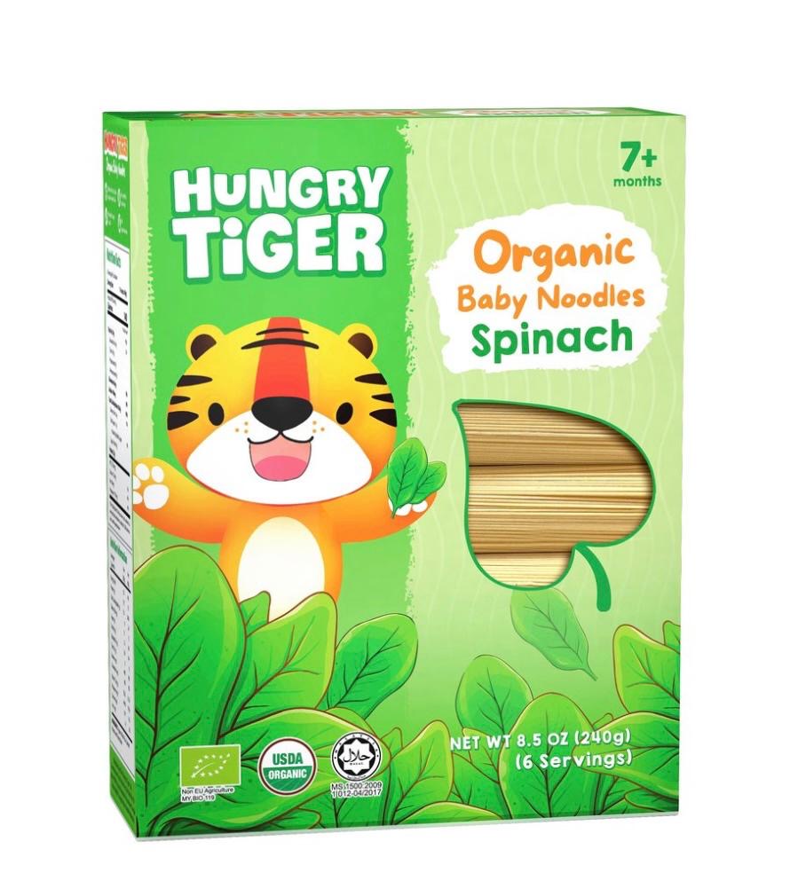 🇭🇰HUNGRY TIGER organic baby noodles 240g delivered directly from Hong Kong, three flavors