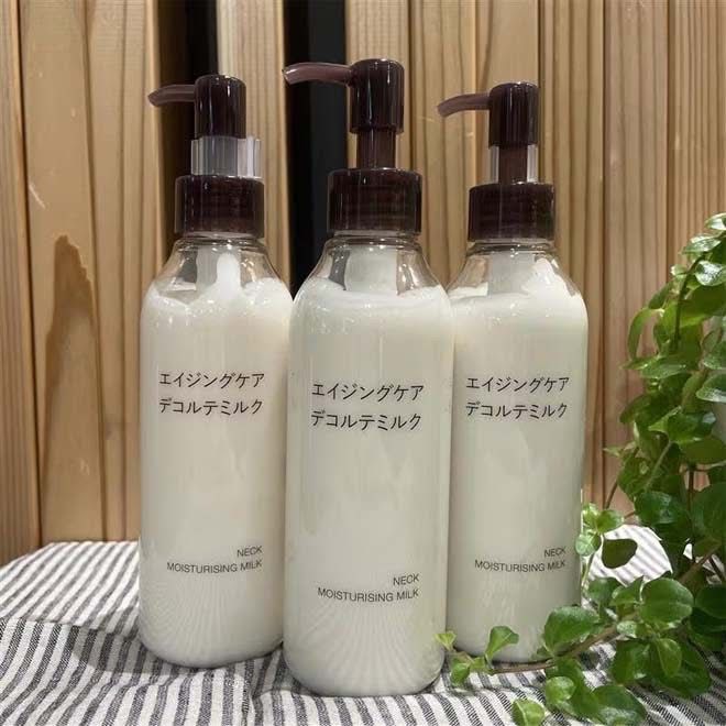 🇯🇵Muji Hydrogel Moisturizing Neck Care Lotion 200ml shipped directly from Japan 💧