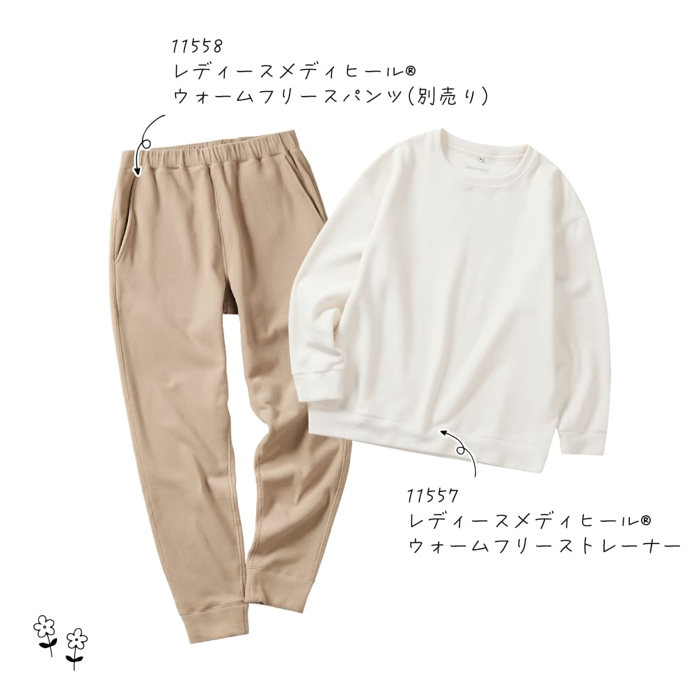 🇯🇵 日本直送 WORKMAN 2026最新款 女裝 MEDIHEAL® 疲勞修復 保暖搖粒絨家居服／睡衣系列 🌙✨ 預訂款式 12月初到英國