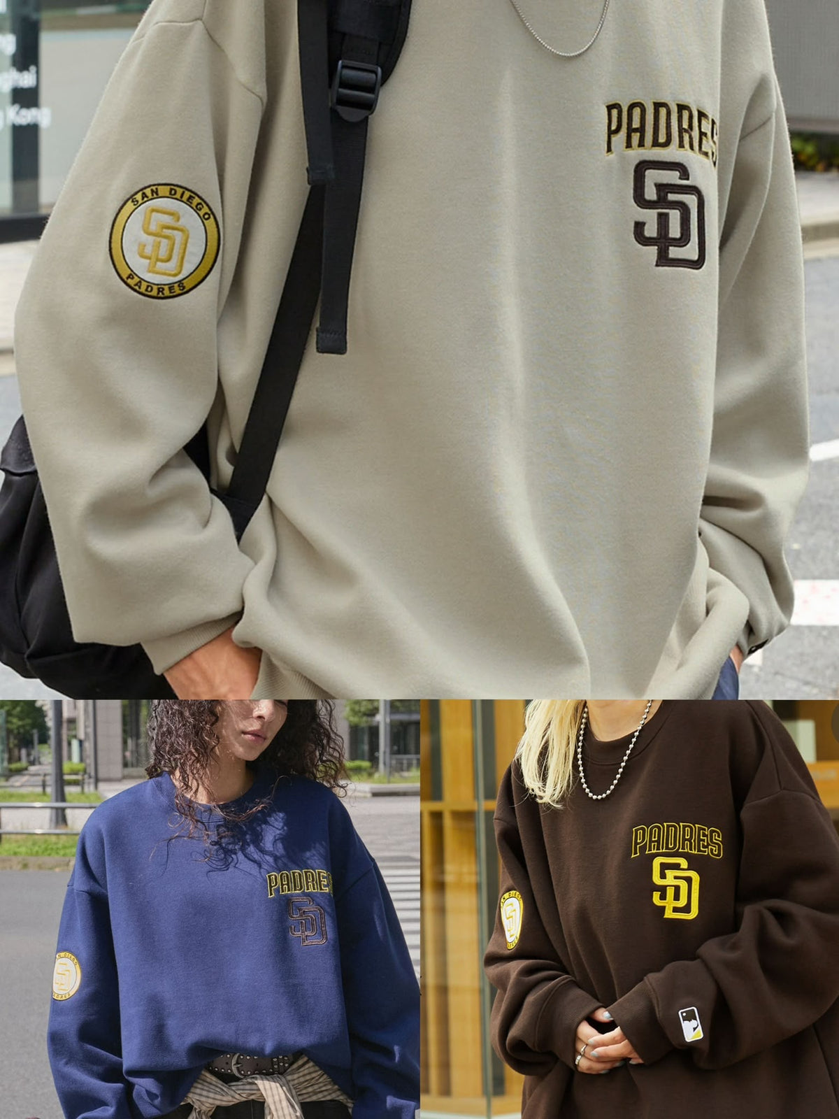 🇯🇵 日本直送 MLB San Diego Padres 刺繡衛衣 Sweatshirt