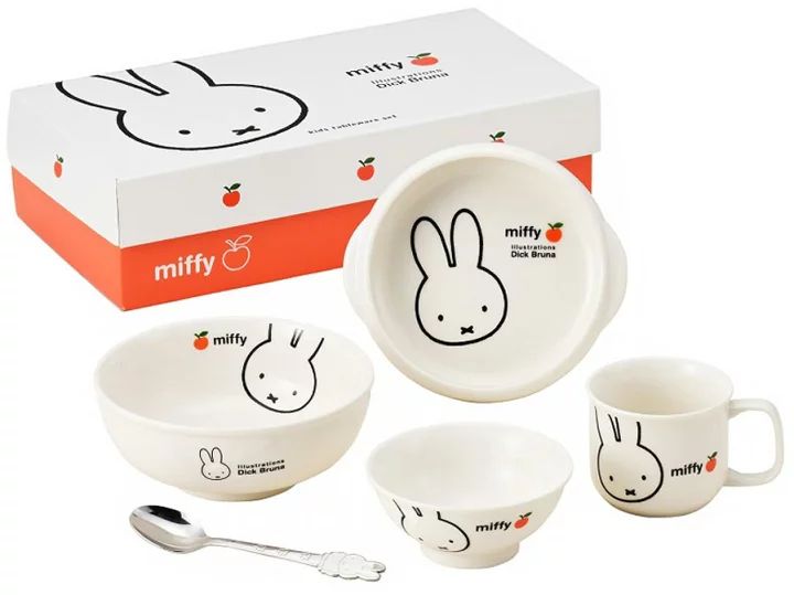 🇯🇵Miffy Japanese porcelain tableware set shipped directly from Japan🔥