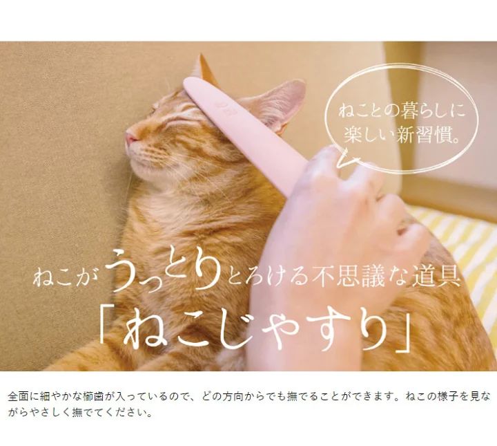 🇯🇵Japanese-made Wataoka Cat Tongue Comb (Nekojasuri) shipped directly from Japan