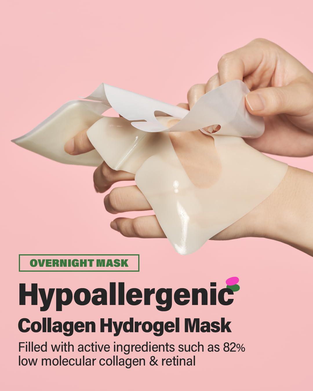 🇰🇷Korean CKD Retino Collagen Pore Elasticity Mask Molecule 300 Retinol Collagen Elasticity Firming Mask