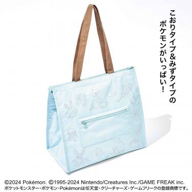 🇯🇵Pokemon Big Cooler Tote Bag directly shipped from Japan, water-repellent processing