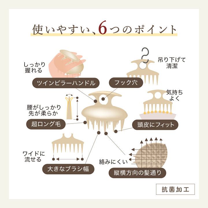 🇯🇵 日本直送 VeSS Scalp Beaut 頭皮按摩刷 (硬款 柔軟款)