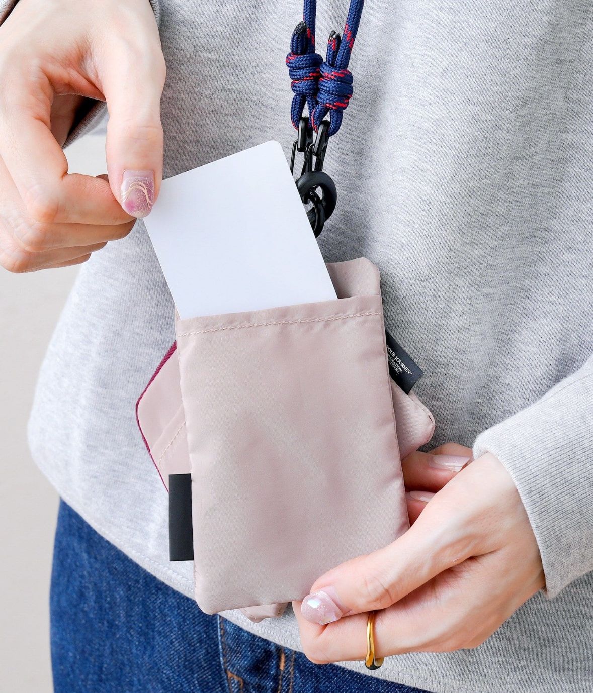 🇯🇵 日本直送 3COINS 旅行迷你錢包或鎖匙包（可掛式）🧳