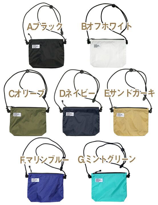 🇯🇵 日本直送 CAMPFREE 迷你防撕裂 尼龍 Shoulder Bag
