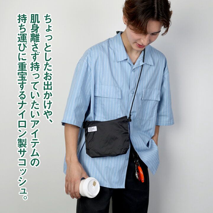 🇯🇵 日本直送 CAMPFREE 迷你防撕裂 尼龍 Shoulder Bag
