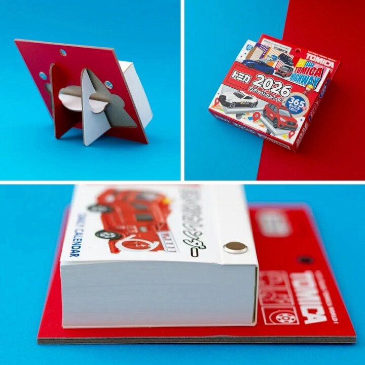 🇯🇵 日本直送 Tomica 2026 迷你日曆（每日撕一張）🚗📆