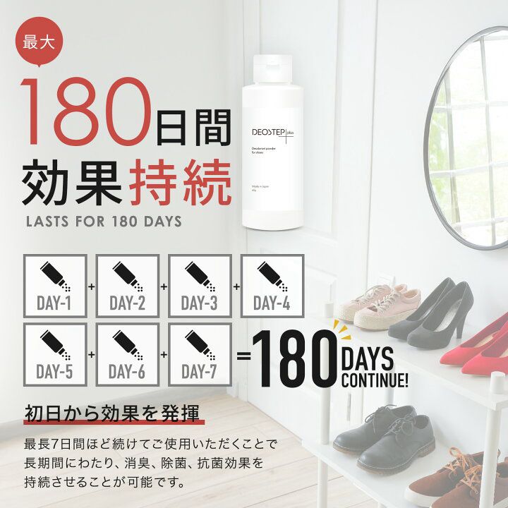 🇯🇵 日本直送 日本製 DEOSTEP+ 鞋用 超微粒子 免沖洗 消臭粉 60g 👟🌿