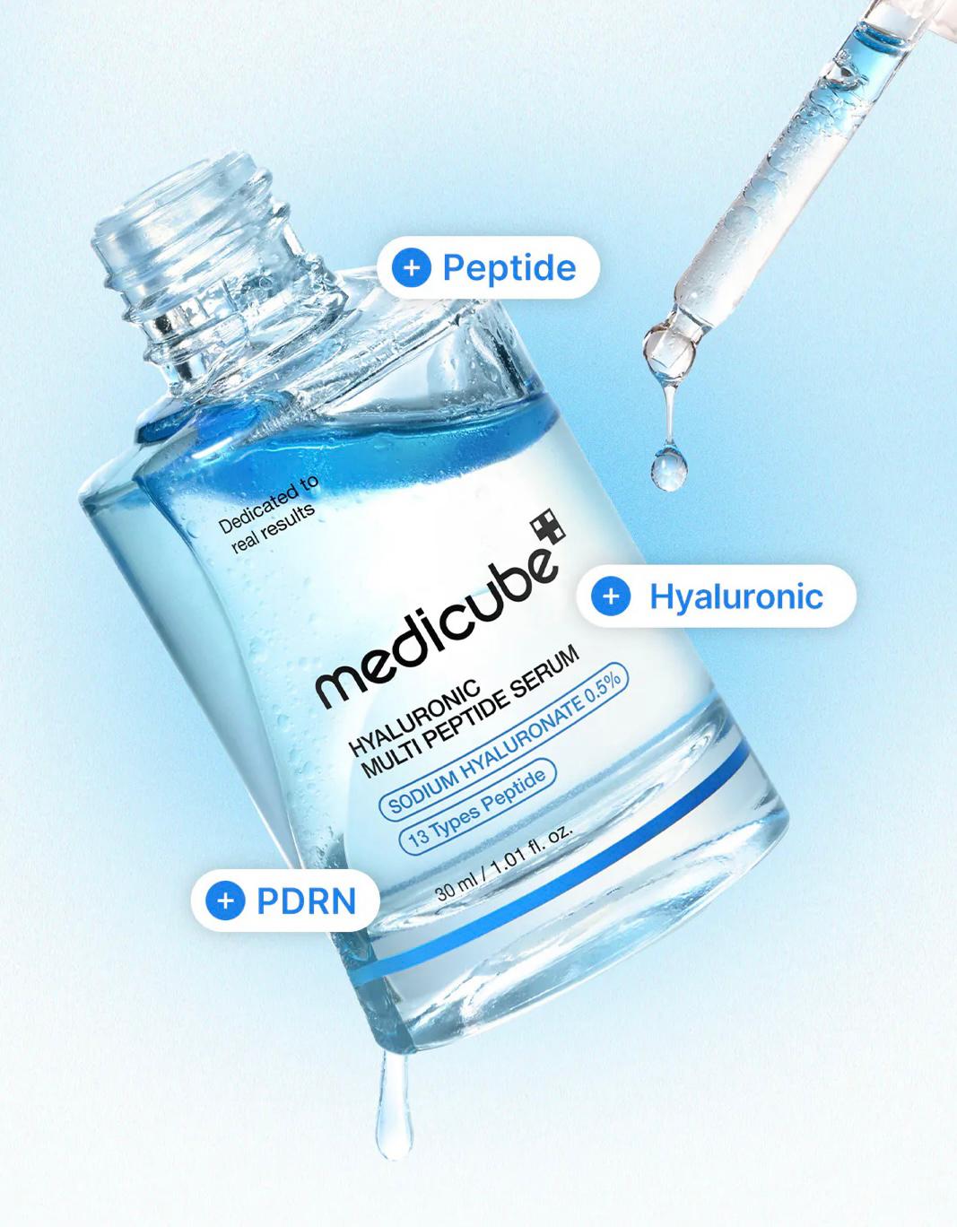 🇰🇷 韓國 Medicube 玻尿酸勝肽雙層安瓶 30ml 💧 雙11優惠