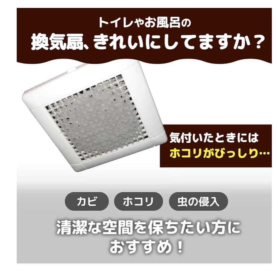 🇯🇵 日本直送 東洋Alumi 換氣扇防塵貼（15×15cm｜18枚大容量）