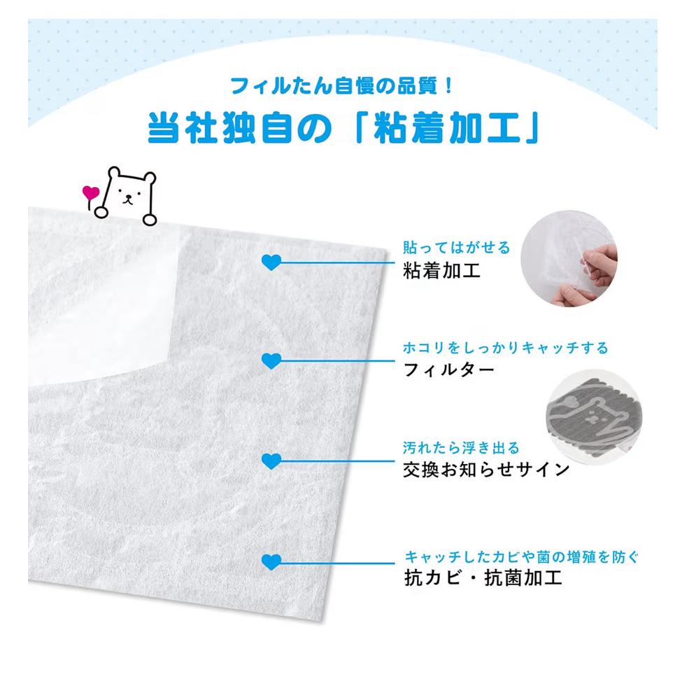 🇯🇵 日本直送 東洋Alumi 換氣扇防塵貼（15×15cm｜18枚大容量）