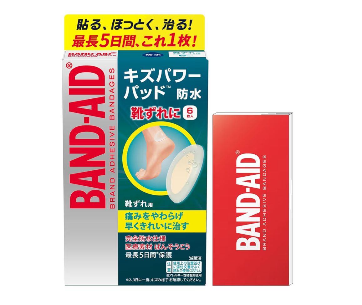 🇯🇵日本直送 BAND-AID 神級人工皮防刮腳貼/救急膠布🚑✨ 6片裝