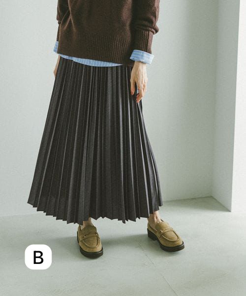 🇯🇵 日本直送 GLOBAL WORK 易打理百褶半截裙 593329