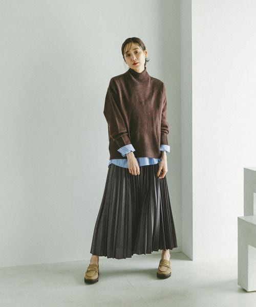 🇯🇵 日本直送 GLOBAL WORK 易打理百褶半截裙 593329