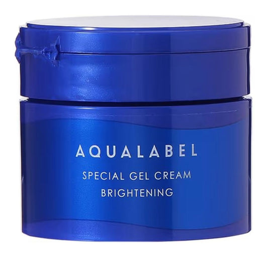 日本直送 Shiseido 資生堂 Aqualabel 水之印 5合1 全效美白啫喱面霜 (藍罐) 💙✨