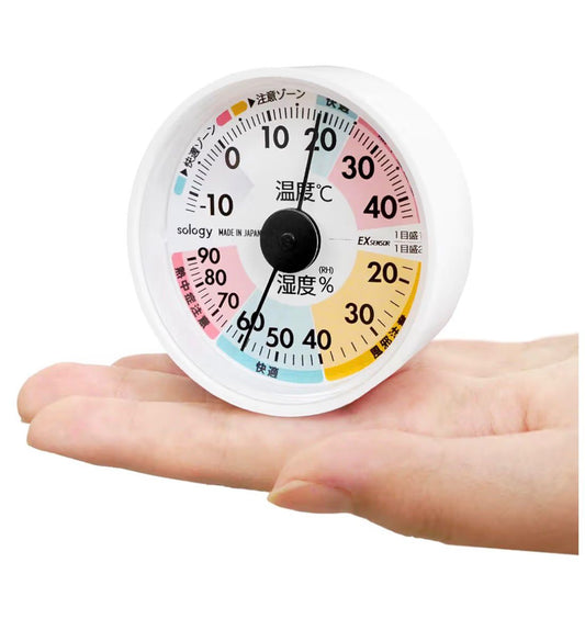 🇯🇵 日本直送 日本製 sology 高精度溫濕度計 🌡️✨