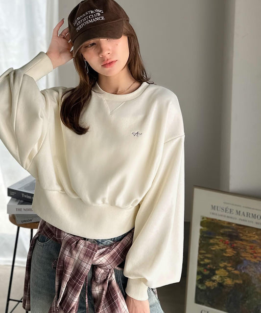 🇯🇵 日本直送 Classical Elf x 人氣刺繡短版衛衣✨ce1010520