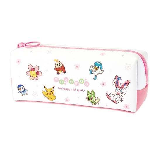 🇯🇵 Direct from Japan: Pokémon Cherry Blossom Large Capacity Multi-Purpose Pencil Case 🌸✨ 70g
