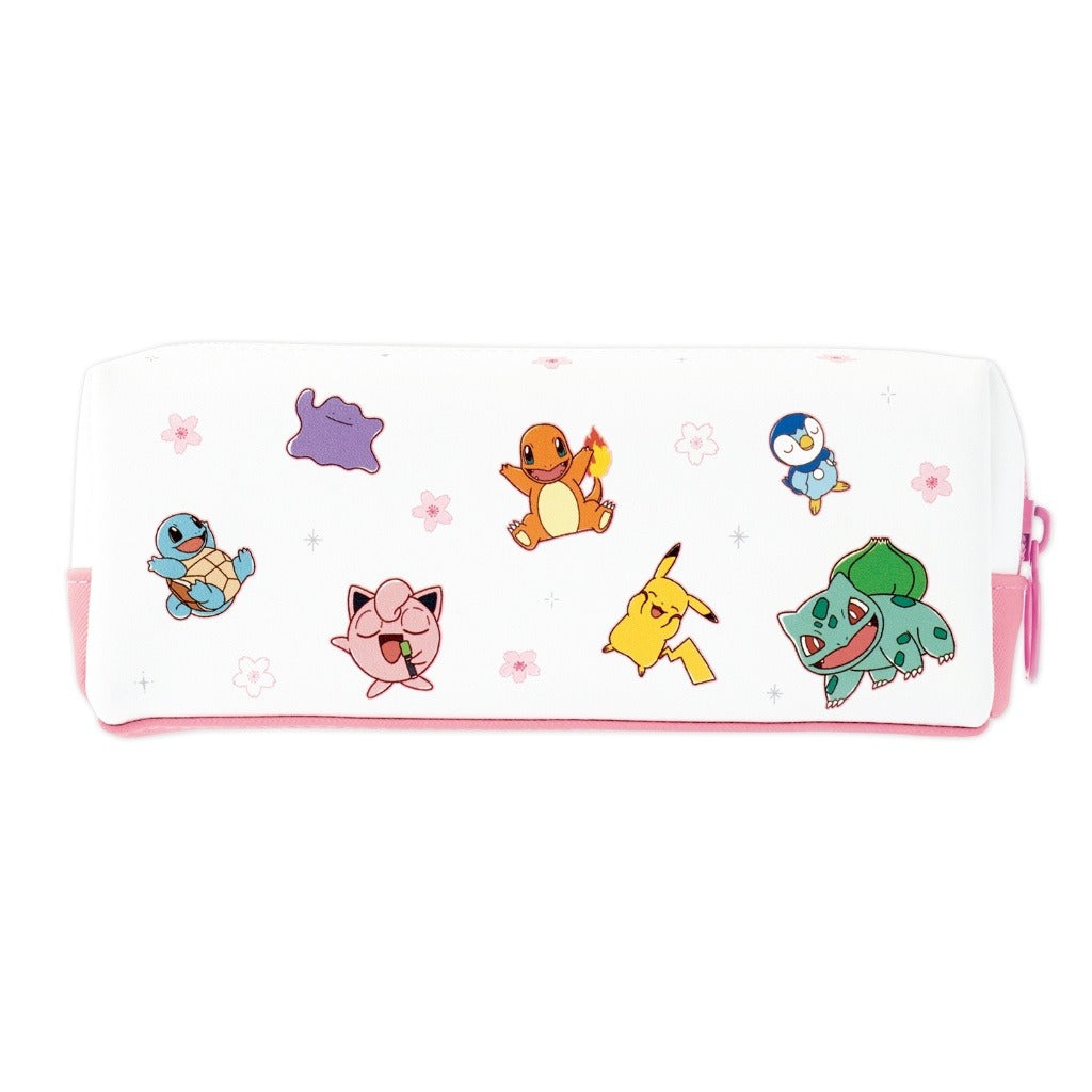 🇯🇵 Direct from Japan: Pokémon Cherry Blossom Large Capacity Multi-Purpose Pencil Case 🌸✨ 70g